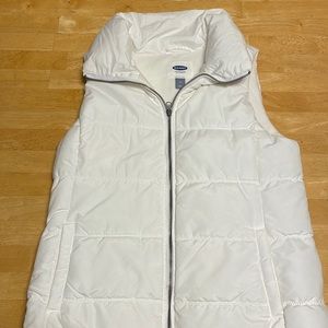 Women’s Old Navy white vest